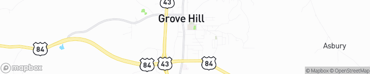 Grove Hill - map