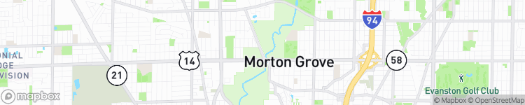 Morton Grove - map