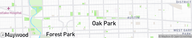 Oak Park - map
