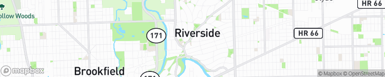 Riverside - map