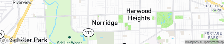 Norridge - map