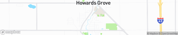 Howards Grove - map
