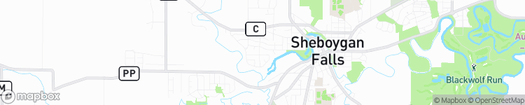 Sheboygan Falls - map