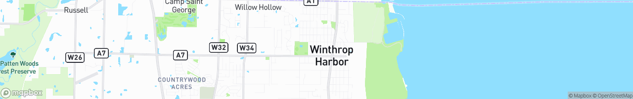Winthrop Harbor - map