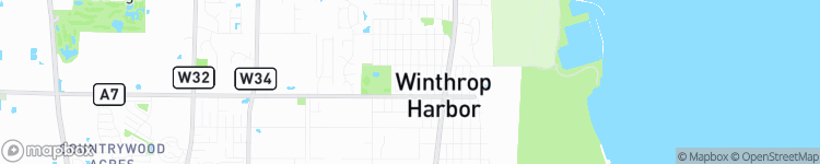 Winthrop Harbor - map
