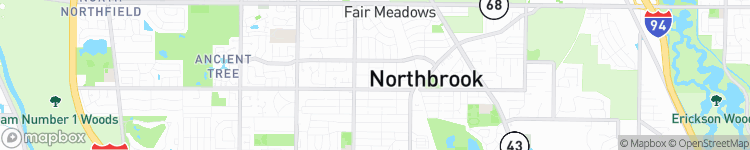Northbrook - map