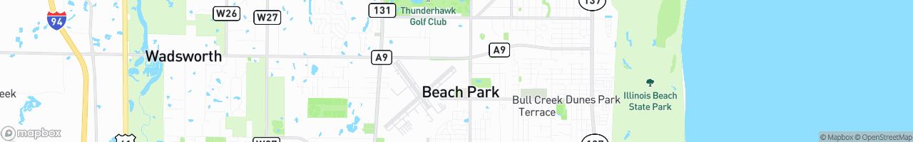 Beach Park - map