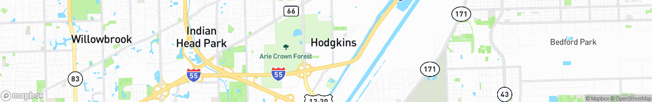 Hodgkins - map