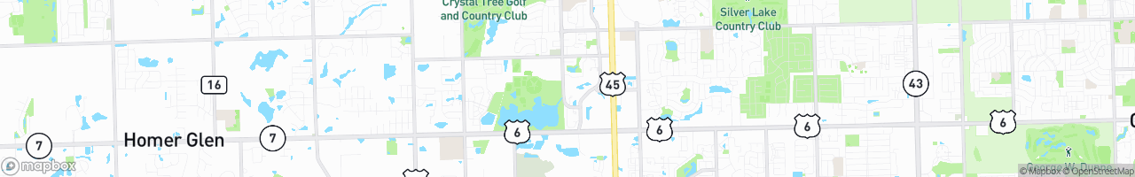 Orland Park - map