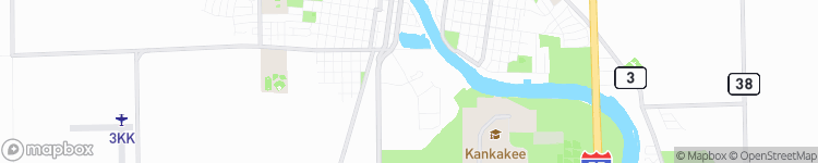 Kankakee - map