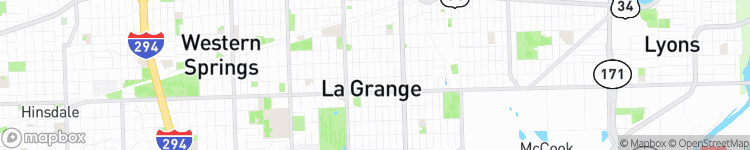 La Grange - map
