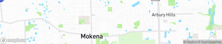 Mokena - map