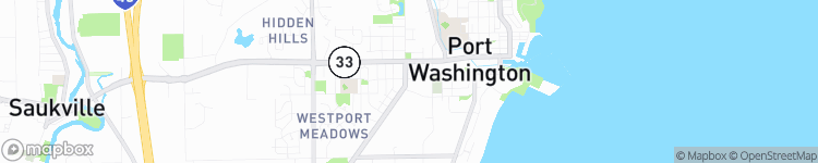 Port Washington - map
