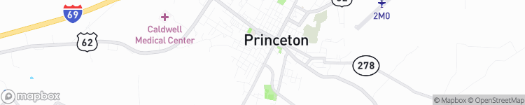 Princeton - map
