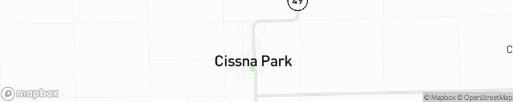 Cissna Park - map