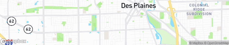 Des Plaines - map