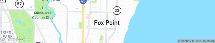 Fox Point - map