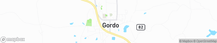 Gordo - map