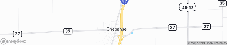 Chebanse - map