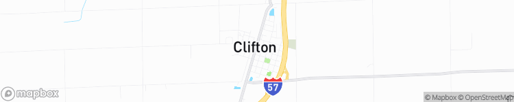 Clifton - map