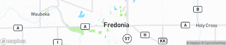 Fredonia - map