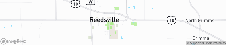 Reedsville - map