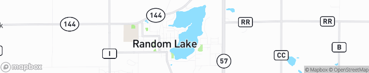Random Lake - map