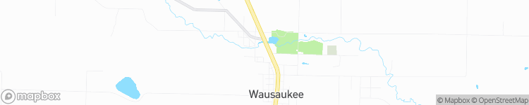 Wausaukee - map
