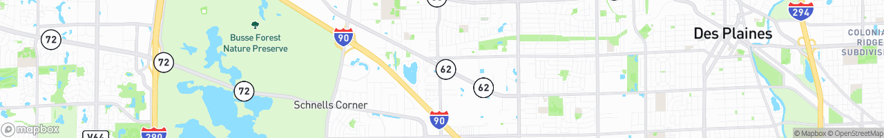Gas for Less - map