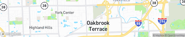 Oakbrook Terrace - map