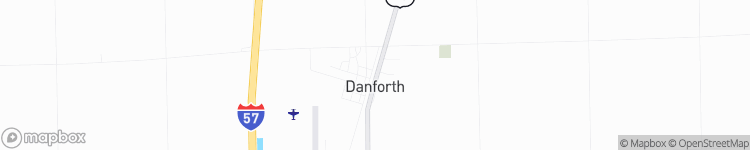 Danforth - map