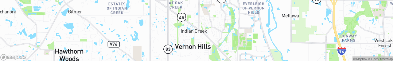 Indian Creek - map