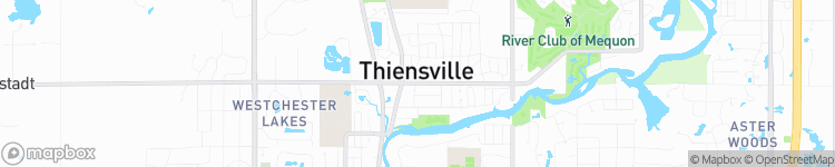 Thiensville - map