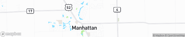 Manhattan - map