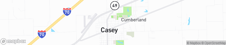 Casey - map
