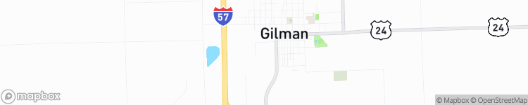 Gilman - map