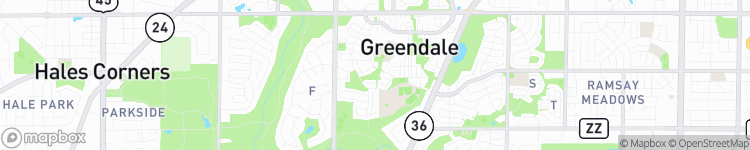 Greendale - map