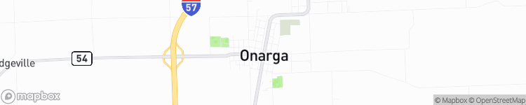 Onarga - map