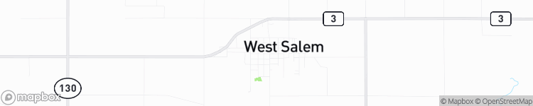 West Salem - map