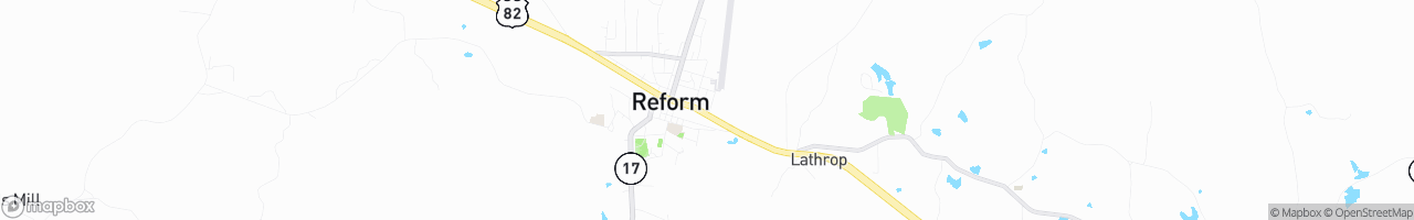 Reform Texaco - map