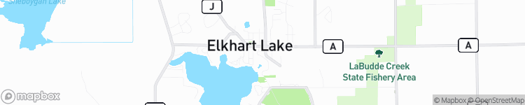 Elkhart Lake - map