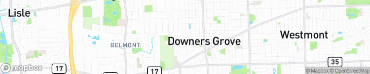 Downers Grove - map