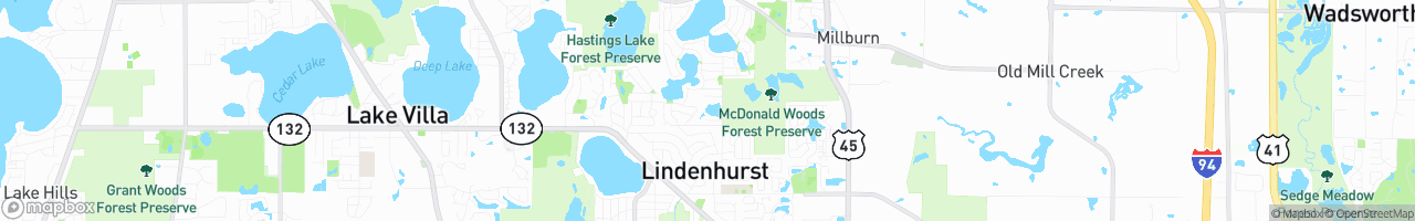 Lindenhurst - map