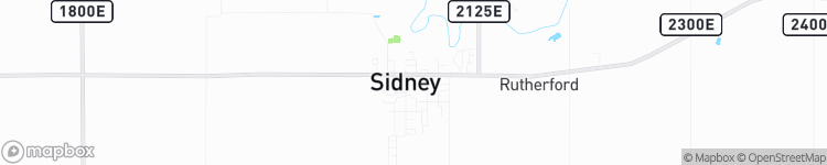 Sidney - map