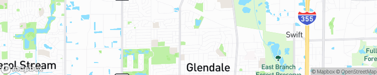 Glendale Heights - map