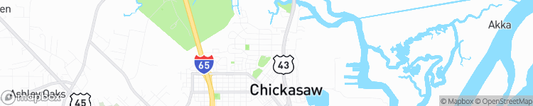 Chickasaw - map