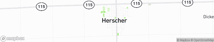 Herscher - map