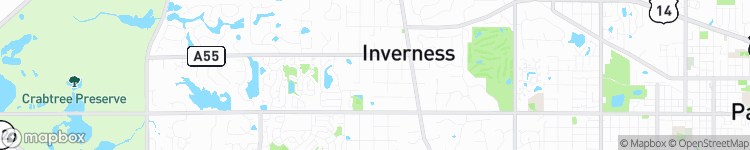 Inverness - map