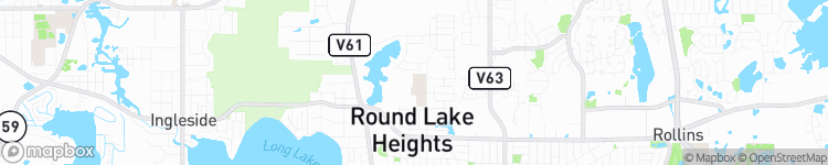 Round Lake Heights - map