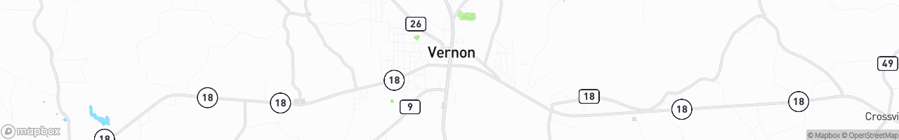 Mac's Minit Mart Vernon - map